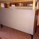 Vintage Scandinavian teak sideboard with black legs, 1950s/60s.