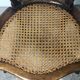Convertible armchairs Louis XV era in walnut moulded and cannes