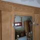 Entrance hall, renovated Art Deco coat rack