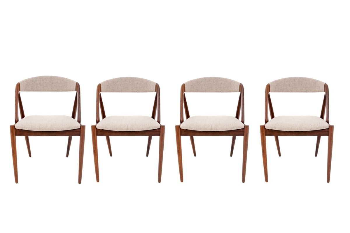 Model 31 dining chairs by Kai Kristiansen, Denmark, 1960s