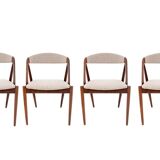 Model 31 dining chairs by Kai Kristiansen, Denmark, 1960s