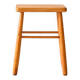 Tabouret scandinave en bois de chêne, années 1950