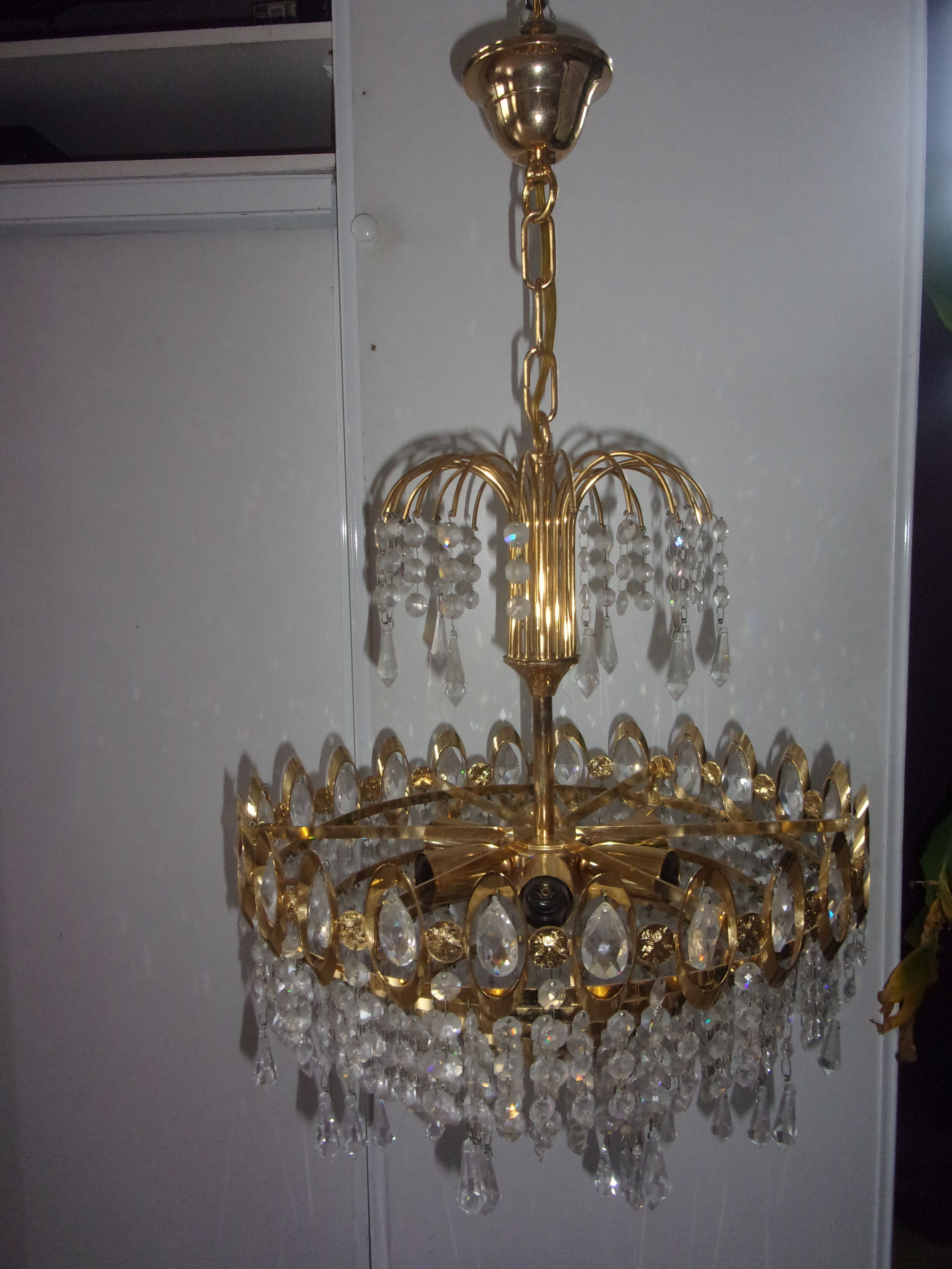 Chandelier Palme & Walter rhinestones Swarovski