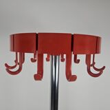 Space Age Plastic and Steel Coat Rack by Dal Vera from the 70s