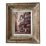 Tableau village  français