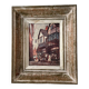 Painting of a French village