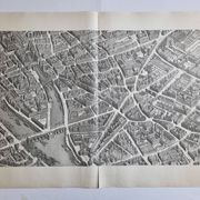 Plan of Paris in the eighteenth century in 20 plates after Turgot, 1900