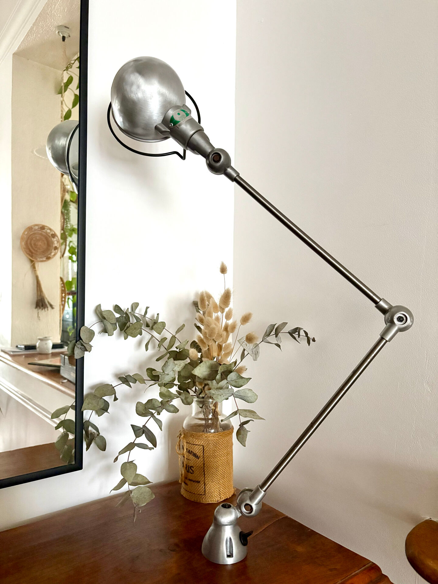 Lampe Jieldé Signal Édition Limitée 60 ans – Acier Brossé – N°6236