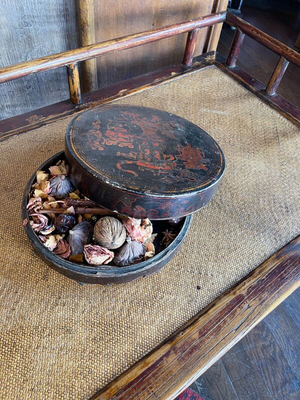 Table basse ancien lit de jour