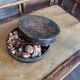 Antique daybed coffee table