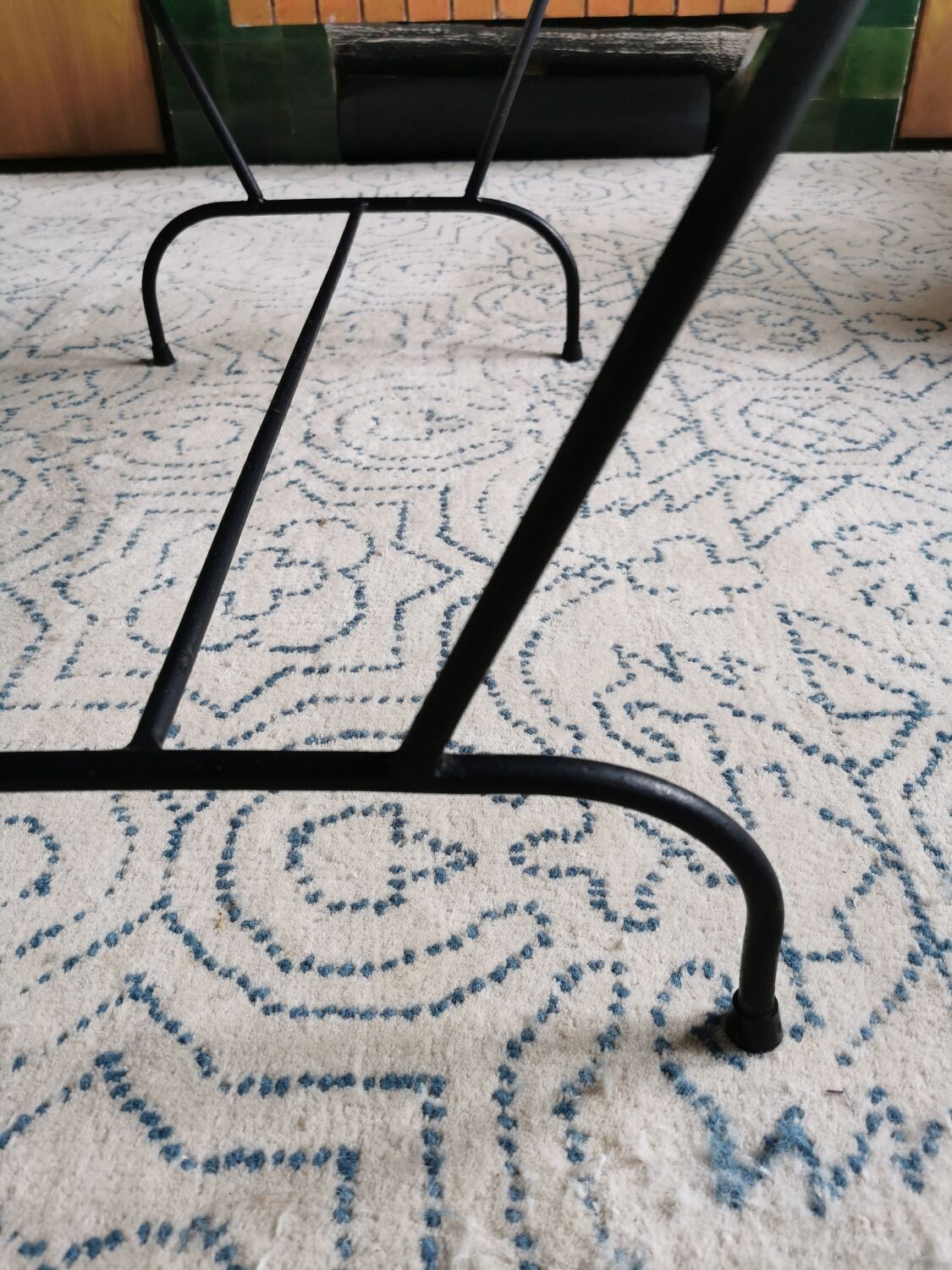 Vintage JG Picard ceramic coffee table