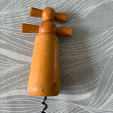 Wooden corkscrew