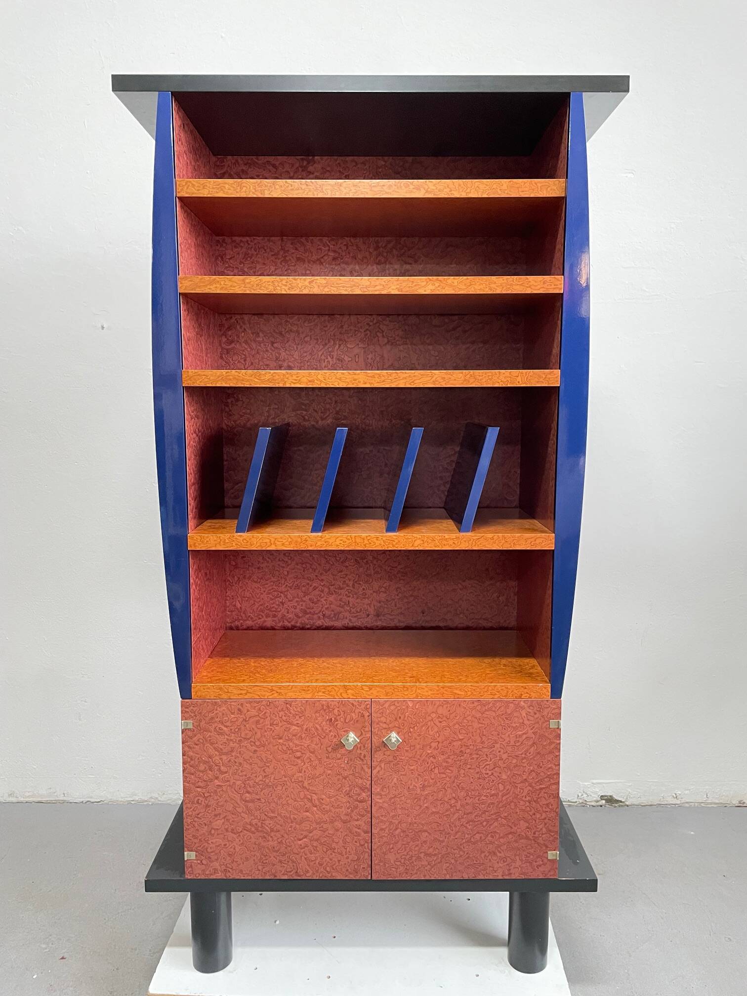 Bookshelf Donau by Ettore Sottsass & Marco Zanini for Franz Leitner, 1980s