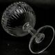 Basket-shaped pressed glass sugar bowl, Ząbkowice, Poland, 1970s