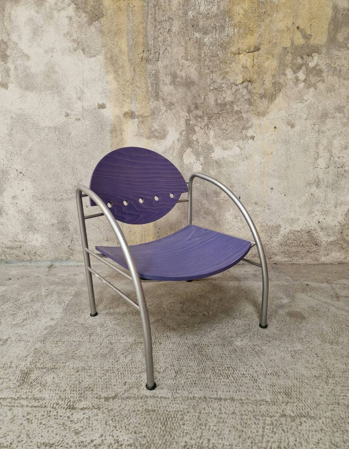 1980s design armchair