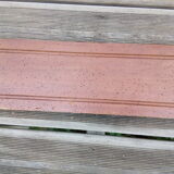 Carved front in solid wood