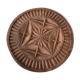 Carved wooden underside