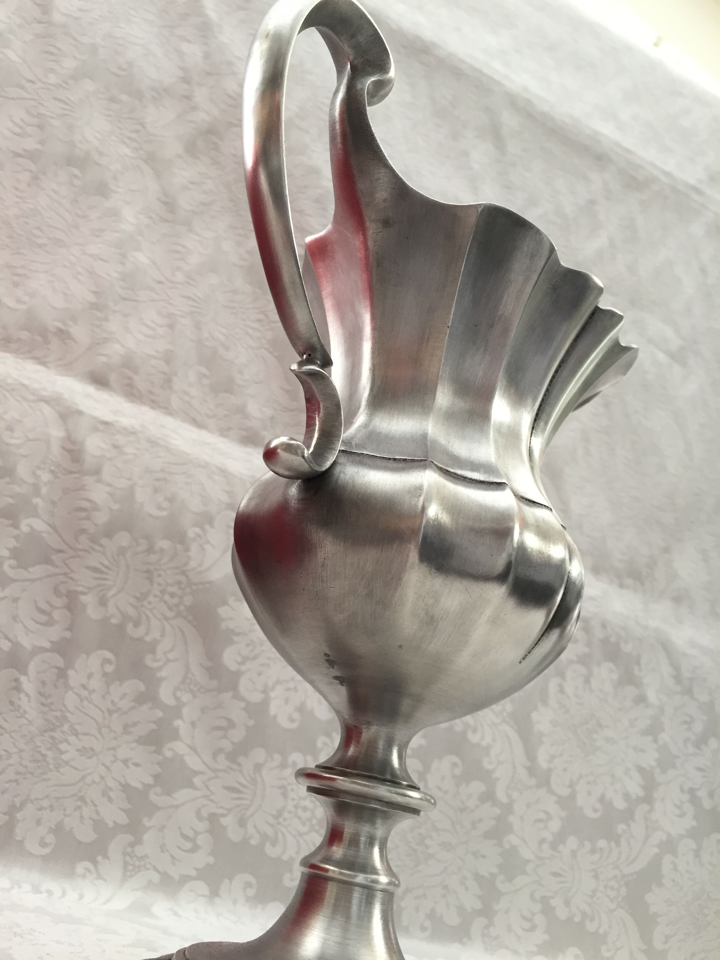 FORMER POURER NEEDLE PICHE PITCHER MADE IN ITALY TIN VERITABLE ART