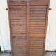 Louvre metal shutters