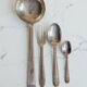 Art Deco silver-plated cutlery set, 37 pieces.