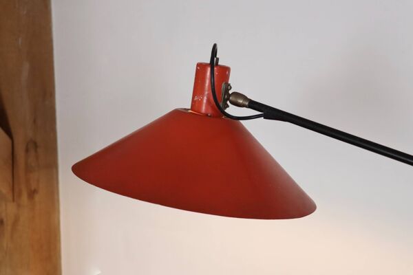 Plafonnier à contrepoids Anvia JJM Hoogervorst Hollande 1957