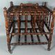 Napoleon III turned wood magazine or music sheet rack B848