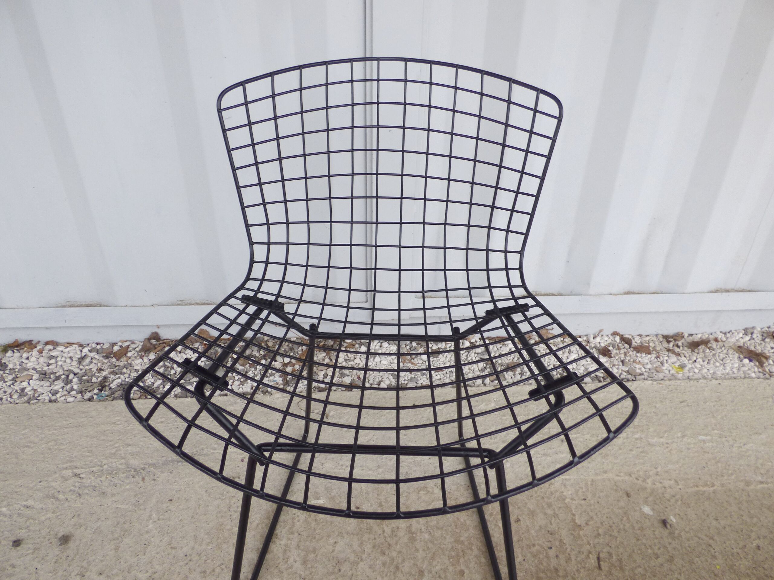 Black Bertoia Chair for Knoll International