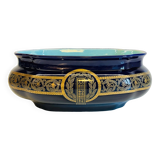 Sarreguemines ceramic planter