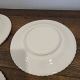 3 Apple Barbotine plates