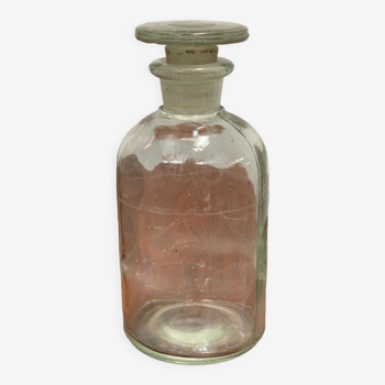 Glass bottle from apothecary laboratory