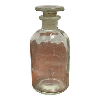 Glass bottle from apothecary laboratory