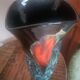 Vallauris moonstone vase