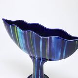 Large Postmodern Ceramic Vase by Jesper Packness, Memphis Style, Denmark