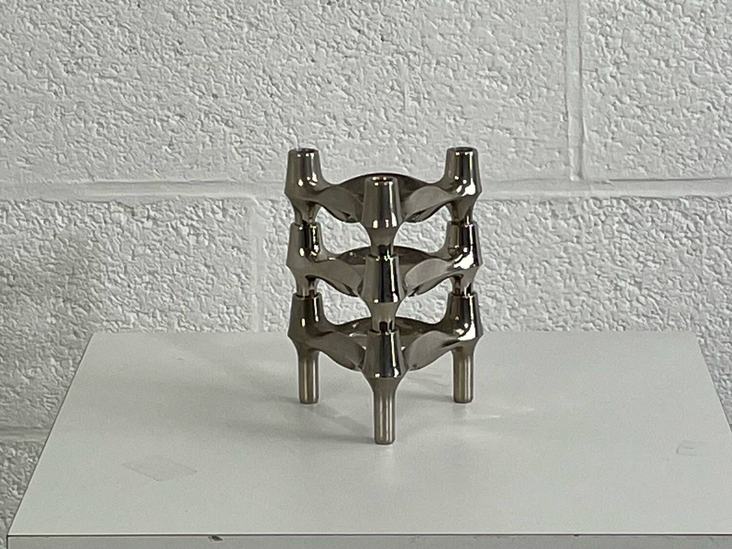 Set of 3 Nagel Candle Holders