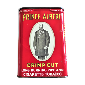 Boite de cigarettes en métal Prince Albert vintage