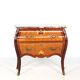 Bombé commode with marble top, Ryden möbler AB, Nybro (Sweden)