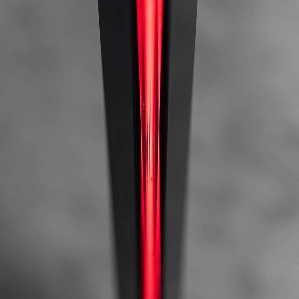 Neon metal floor lamp 70s