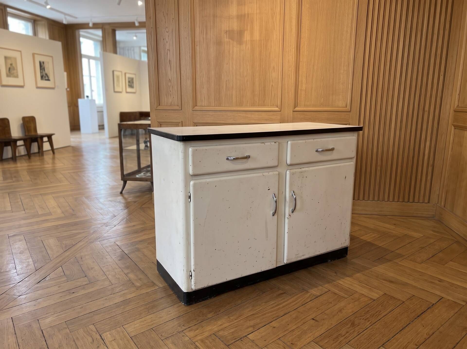Vintage 1950s kitchen buffet, Mado style.