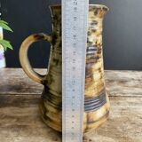 Magnificent pyrite stone jug, unique piece by French ceramist Caty Bie.