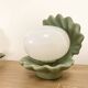 Ceramic shell lamp from the 70s/80s.