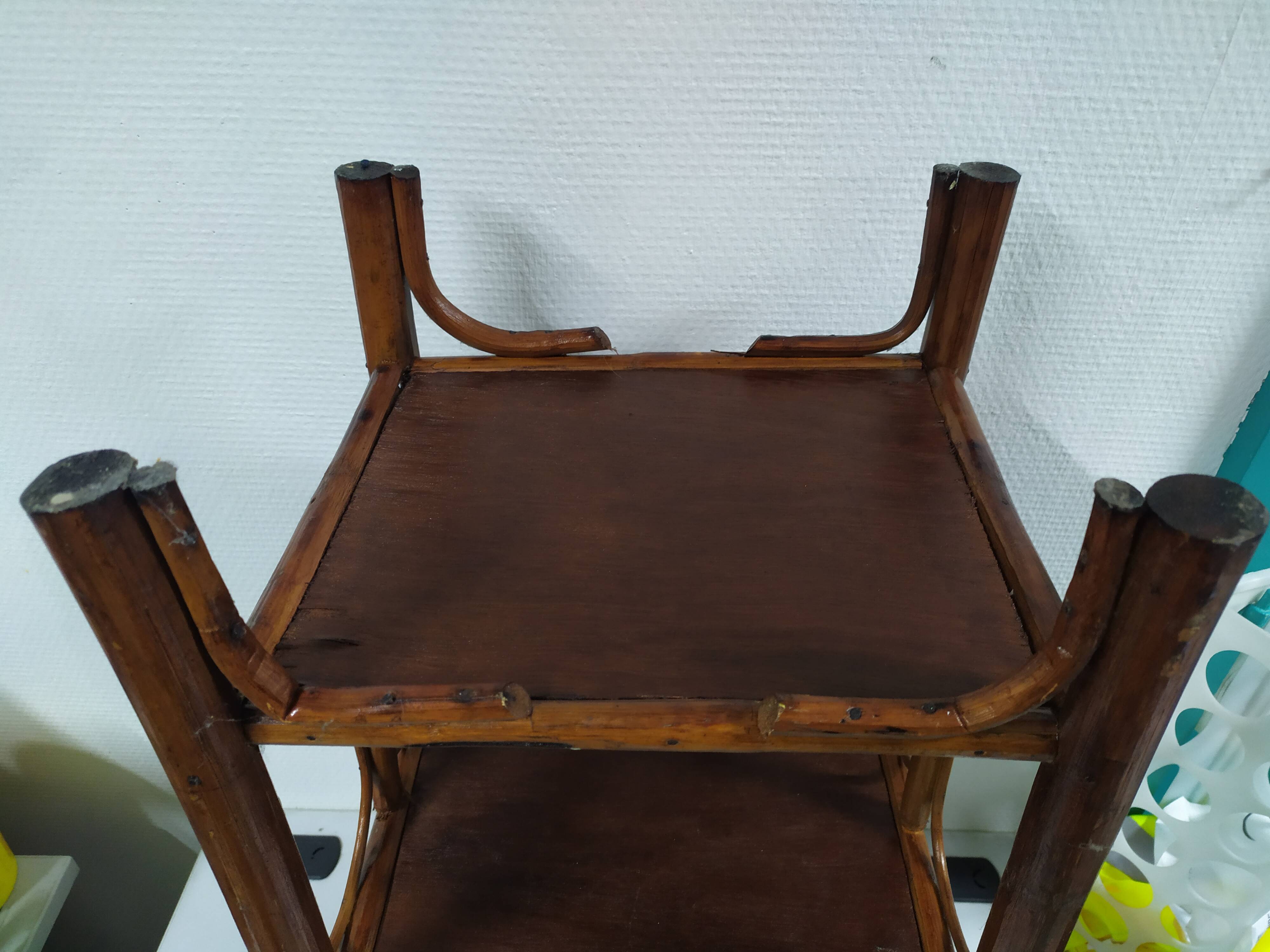 Shelves to put in rattan 70s