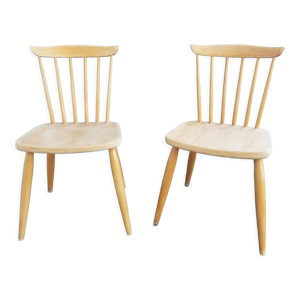 paire de chaises vintage