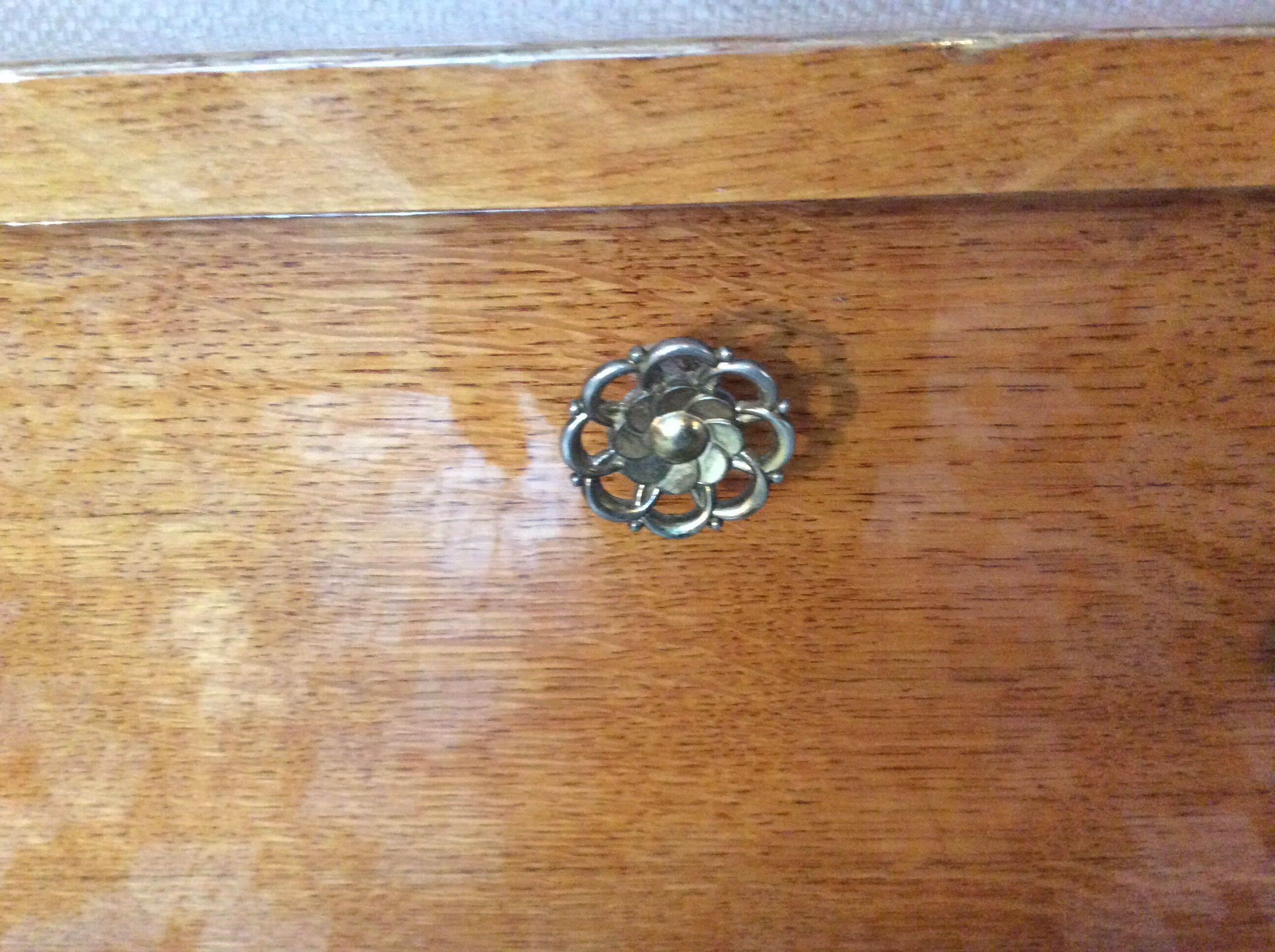 Vintage bedside table