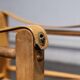 Leather safari chair