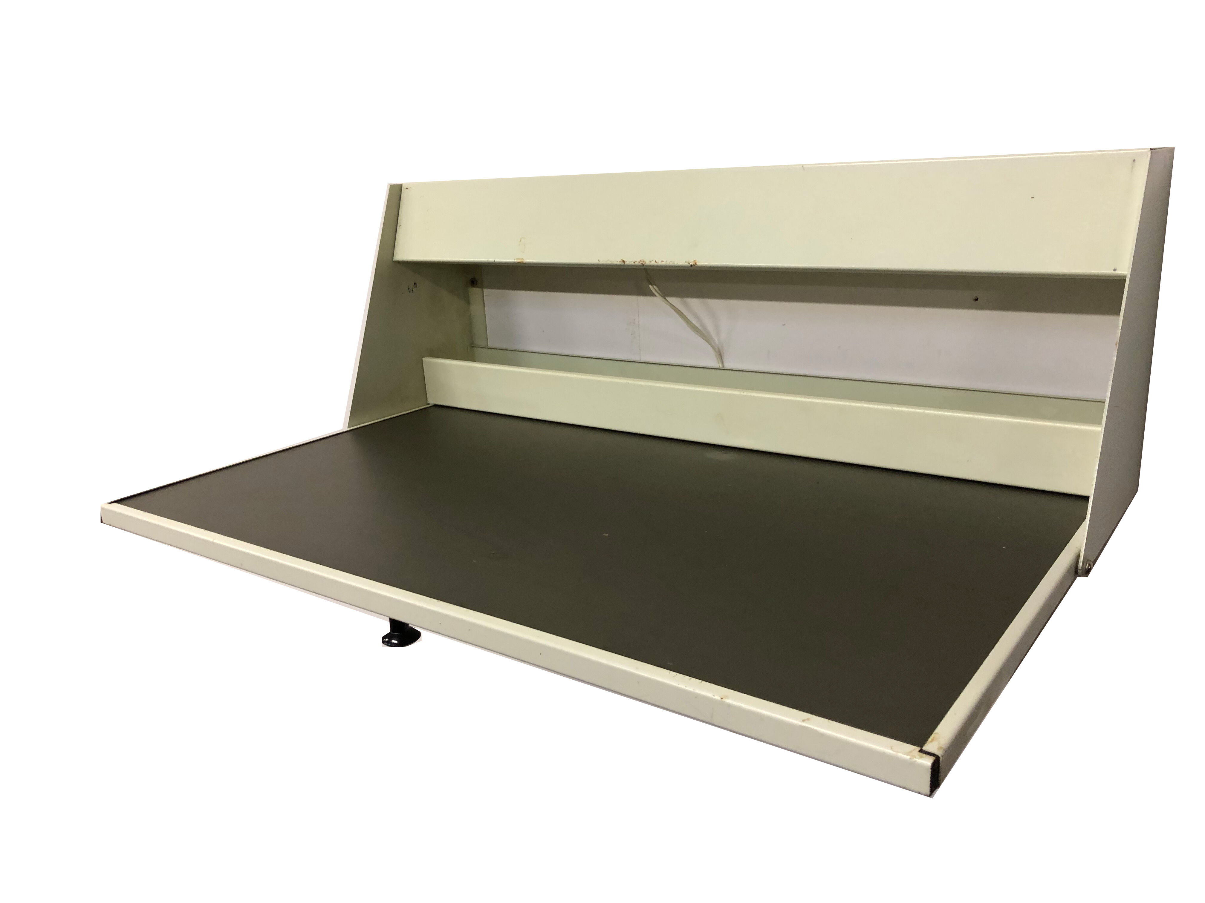 Mural writing desk