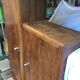 Armoire d'époque art deco 1925 noyer et loupe d'orme