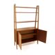 Bibliothèque scandinave  "Tema" en teck Möbel-Ikea Suède 1960