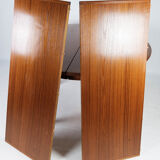 Dining table with extension in teak of danish design from the 1960s.