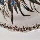 Sanejouand & Graves Clairefontaine plate, polychrome Tavia decoration
