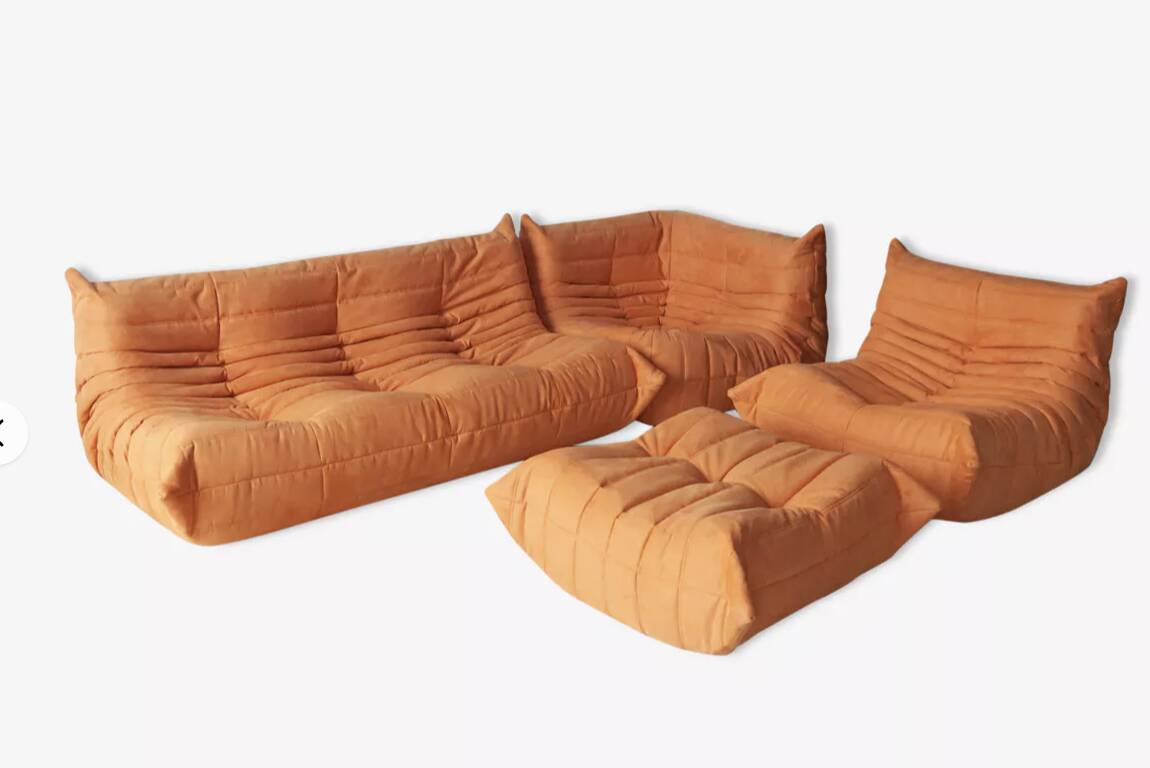 Page 1 of 21 Set of Togo model designed by Michel Ducaroy 1973